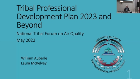 Thumbnail for entry Tribal Professional Development Plan for CY2023 and Beyond