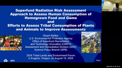Thumbnail for Superfund Risk Assessment Approach to Assess Tribal Consumption of Plants and Animals to Improve Assessments