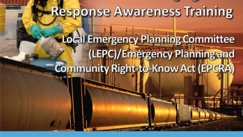 Thumbnail for Emerging Risks Response Awareness Training Introduction