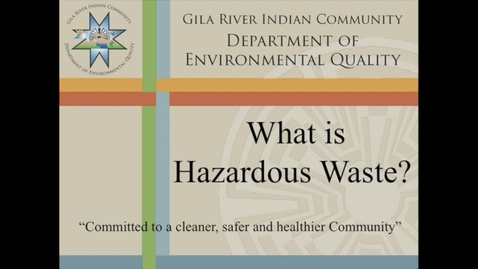 Thumbnail for What is Hazardous Waste?