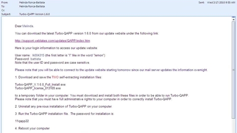 Thumbnail for Downloading and Installing Turbo QAPP