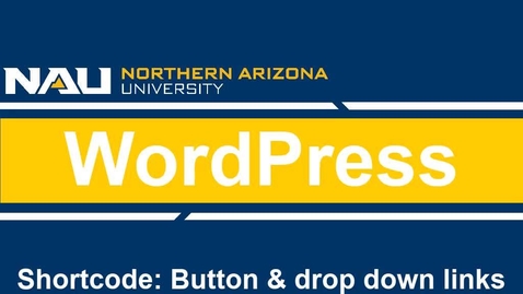 Thumbnail for Wordpress Shortcode: Buttons and Dropdown links