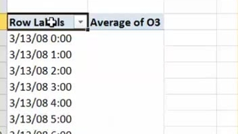 Thumbnail for 12 change headers in pivot table