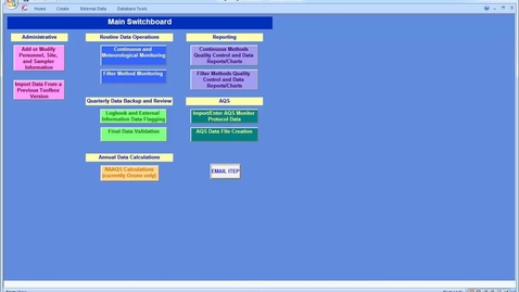 Thumbnail for entry Toolbox 2.1_ PM2.5 Filter Data-Importing Lab Data_