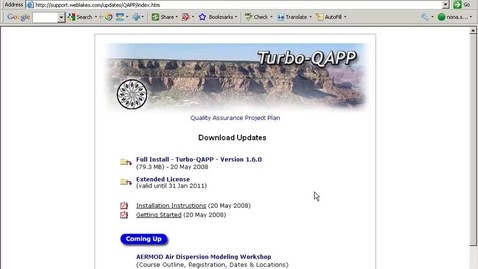 Thumbnail for Turbo QAPP Getting Started   Intro