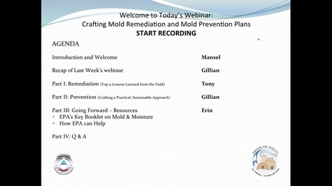 Thumbnail for Crafting Mold Remediation and Prevention Plans