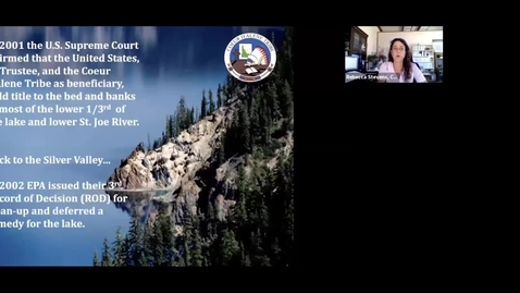 Thumbnail for entry The Coeur d'Alene Tribe's 'Call to Action' on why EPA deferred a remedy for Coeur d'Alene Lake