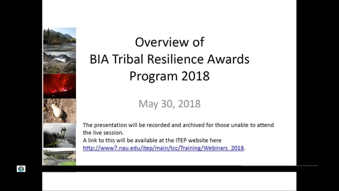 Thumbnail for entry BIA RFP - Tribal Resilience and Ocean and Coastal Management and Planning