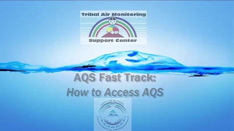 Thumbnail for entry AQS Fast Track_ Obtaining AQS Credentials