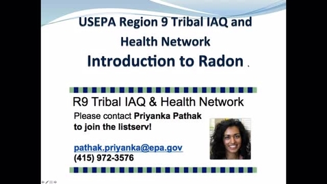 Thumbnail for IAQ R9 Series - Introduction to Radon