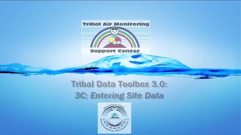 Thumbnail for Tribal Data Toolbox 3.0 - 3C_ Entering Site Data