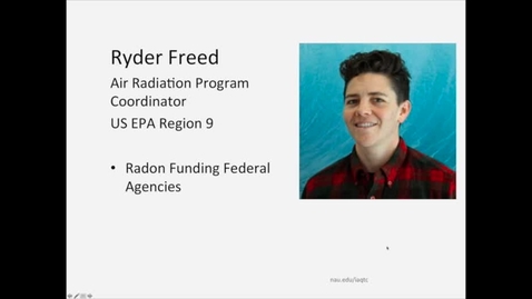 Thumbnail for entry Federal Radon Funding