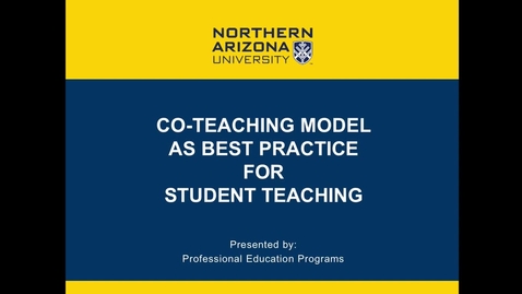 Thumbnail for 6.1 Introduction to Co-Teaching