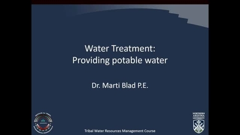 Thumbnail for entry Water Treatment - Providing Potable Water