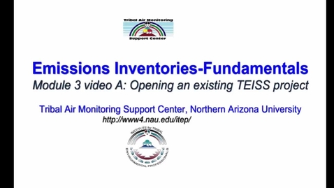 Thumbnail for entry EI-Fundamentals-3A_ Opening an Existing TEISS Proj