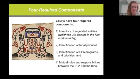 Thumbnail for entry EPA-Tribal Environmental Plans: A Dialogue on ETEPs from Coast-to-Coast