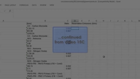 Thumbnail for entry EI Advanced 15D_ Onroad Emissions Allocations, par