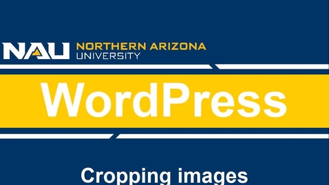 Thumbnail for WordPress Features &amp; Settings: Cropping images