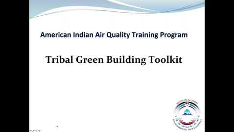 Thumbnail for AIAQTP Series - Green Building Tools for Tribes