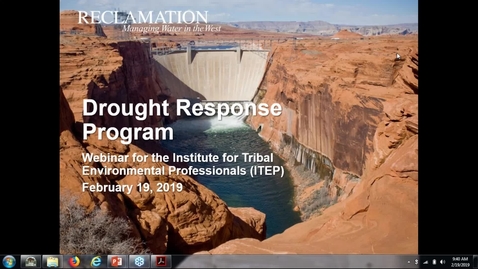 Thumbnail for WaterSMART Drought Response Program_ Drought Resiliency Projects for FY 2019