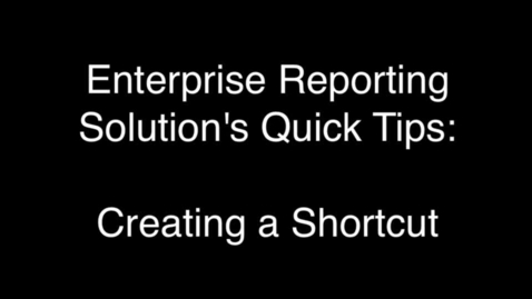 Thumbnail for ERCreating_Shortcut