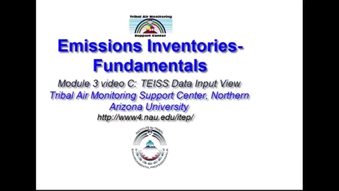 Thumbnail for EI-Fundamentals-3C_ TEISS Data Input View