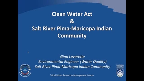 Thumbnail for Clean Water Act and Salt River Pima-Maricopa Indian Community