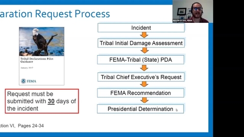 Thumbnail for FEMA and Tribal Nations: Building Capacity and Resilience and Introduction to EPA Planning for Natural Disaster Debris Guidance
