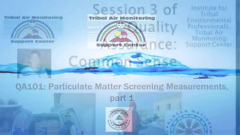 Thumbnail for entry QA101_ Particulate Matter Screening Measurements Q(1)