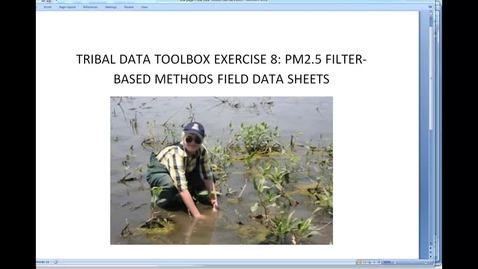 Thumbnail for Toolbox 2.1_ PM2.5 Filter Field Data Sheets (8)