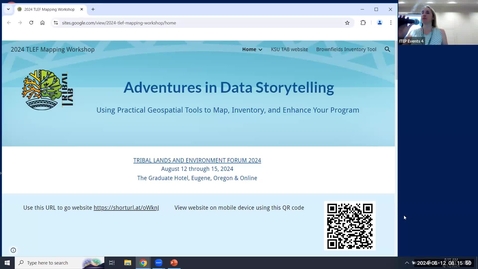 Thumbnail for Adventures in Data Story-Telling - Using Practical Geospatial Tools to Map, Inventory, and Enhance Your Program (Part 1)