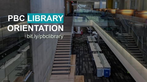 Thumbnail for PBC Library NSO 2025