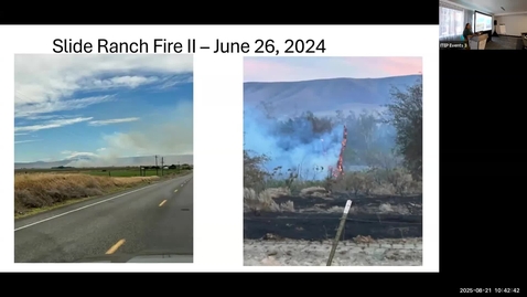 Thumbnail for Federal Disaster Declaration: A case study of Yakama Nation wildfire