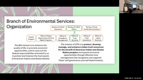 Thumbnail for BIA Branch of Environmental Services: Program Overview and Resources