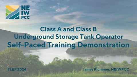 Thumbnail for A &amp; B Operator Self-Paced Training Demonstration