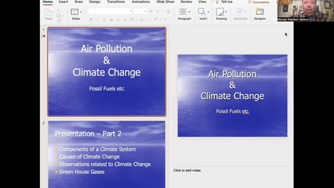 Thumbnail for entry Session 6 part 2 Climate Change