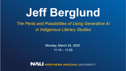 Thumbnail for AI Week - Jeff Berglund