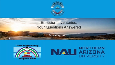 Thumbnail for Emissions Inventories, Your Questions Answered