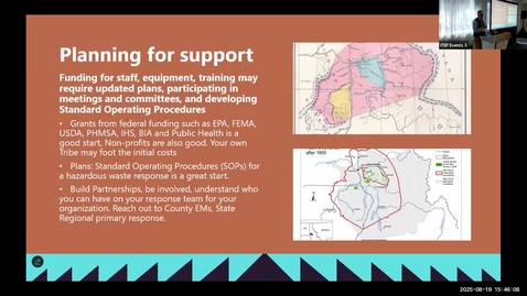 Thumbnail for Introduction to the National Response System and How Tribes Can Participate in Unified Command