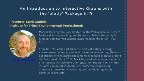 Thumbnail for An Introduction to Interactive Graphs with the 'plotly' Package in R