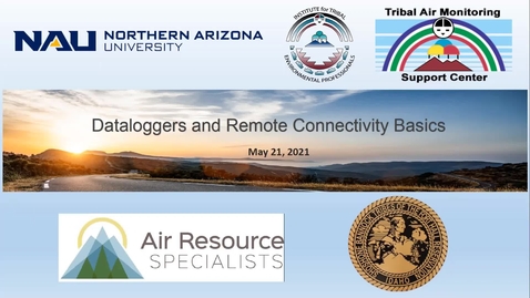 Thumbnail for Data Loggers &amp; Remote Connectivity- NTFAQ 2021 Session