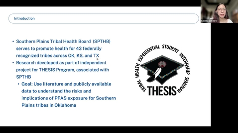 Thumbnail for Tribal PFAS Working Group Open House Webinar: PFAS in the Southern Plains