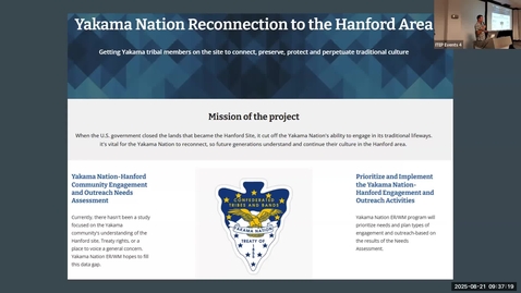 Thumbnail for Eighty years later, a case study in tribal reconnection at Hanford.