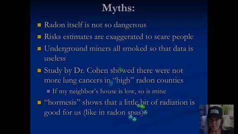 Thumbnail for Myths of Radon Debunked