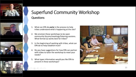 Thumbnail for TSFWG - Superfund Community Involvement Tools