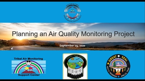 Thumbnail for entry Planning an Air Quality Monitoring Project