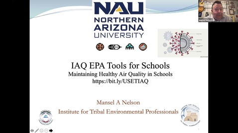 Thumbnail for entry Mansel Nelson- IAQ EPA Tools for Schools