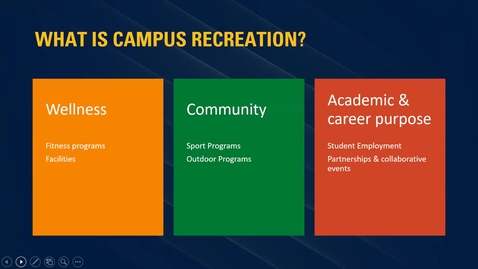 Thumbnail for Campus Recreation