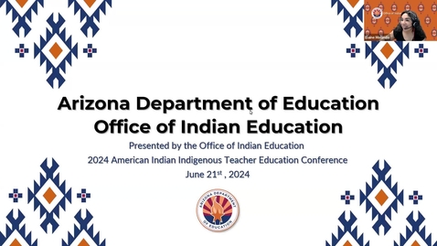 Thumbnail for Arizona Office of Indian Education
