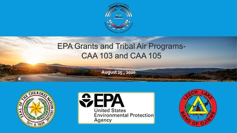 Thumbnail for entry EPA Grants and Tribal Air Quality Programs - CAA 103 and CAA 105